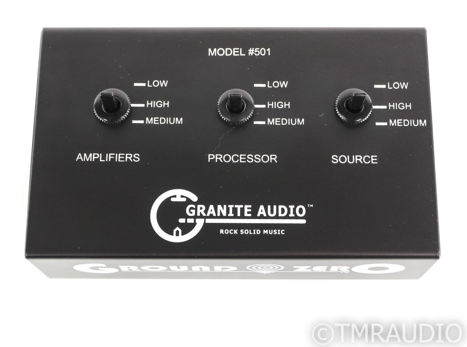 Granite Audio Ground Zero Grounding Box