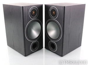 Monitor Audio Bronze 2 Bookshelf Speakers; Black Oak Pair