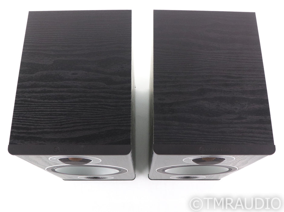 Monitor Audio Bronze 2 Bookshelf Speakers; Black Oak Pair
