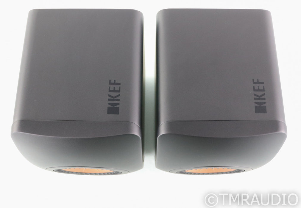 KEF LS50 Meta Bookshelf Speakers; Black Pair