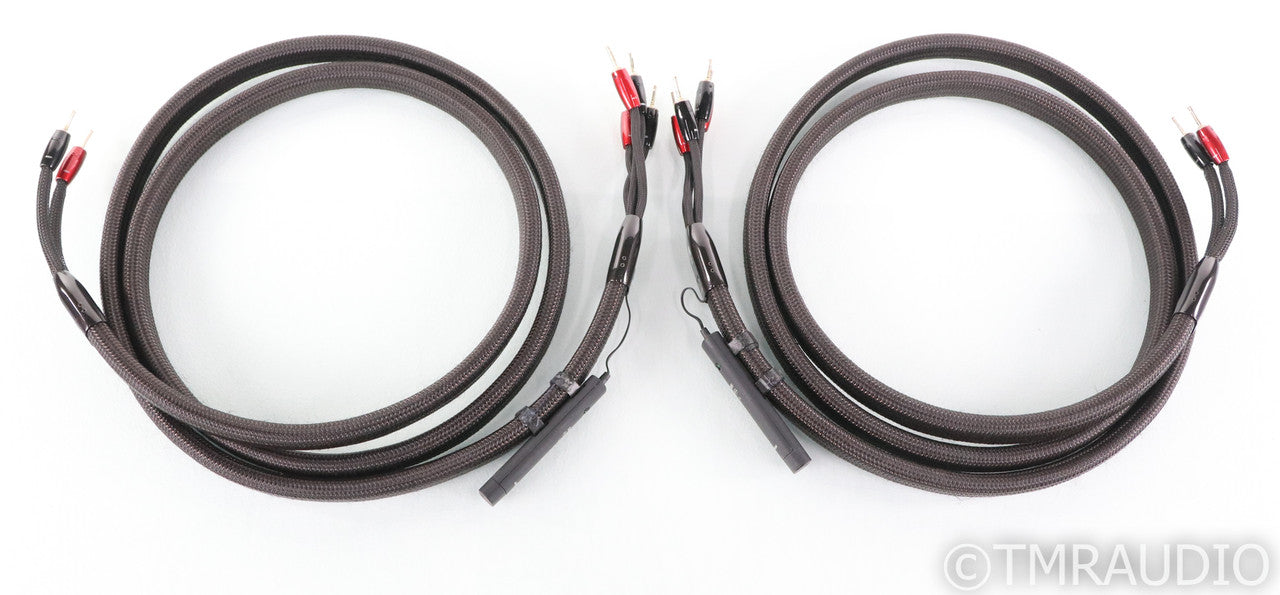 AudioQuest Oak Bi-Wire Speaker Cables; 10ft Pair; 72v DBS
