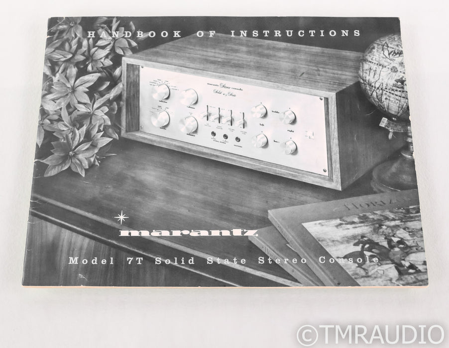 Marantz Model 7T Vintage Stereo Preamplifiers; Solid State; 7-T; Stereo Console