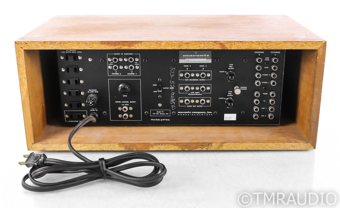 Marantz Model 7T Vintage Stereo Preamplifiers; Solid State; 7-T; Stereo Console