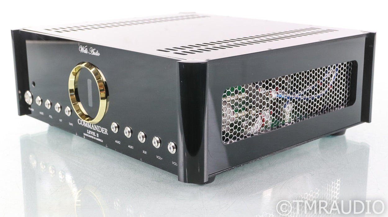 Wells Audio Commander Level II Stereo Tube Preamplifier; (No Remote)