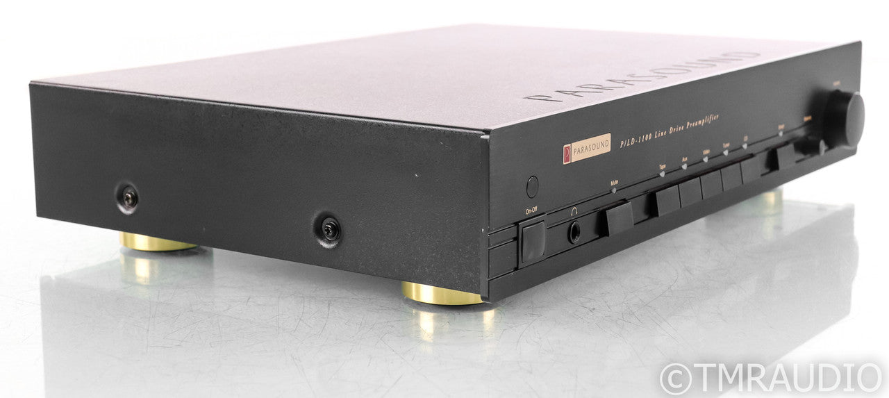 Parasound P/LD-1100 Stereo Preamplifier; Remote; Black; PLD1100