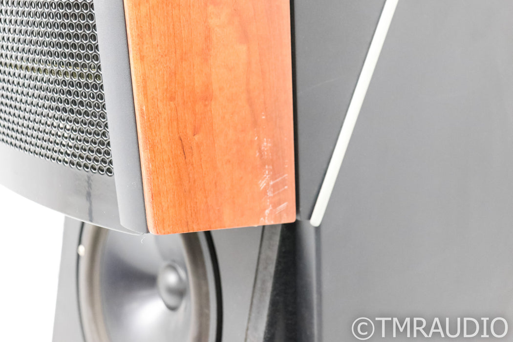 Martin Logan Prodigy Electrostatic Floorstanding Speakers; Black & Cherry Pair