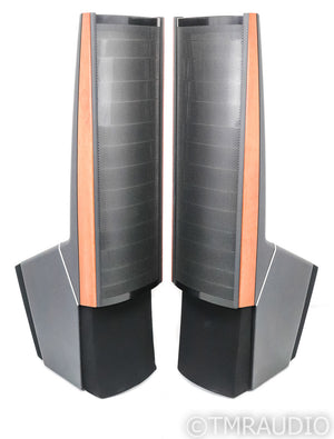 Martin Logan Prodigy Electrostatic Floorstanding Speakers; Black & Cherry Pair