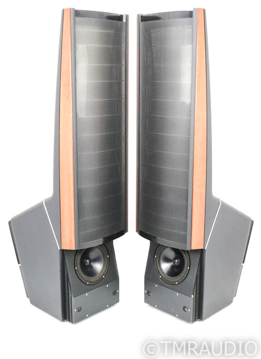 Martin Logan Prodigy Electrostatic Floorstanding Speakers; Black & Cherry Pair