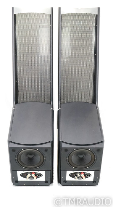 Martin Logan Prodigy Electrostatic Floorstanding Speakers; Black & Cherry Pair