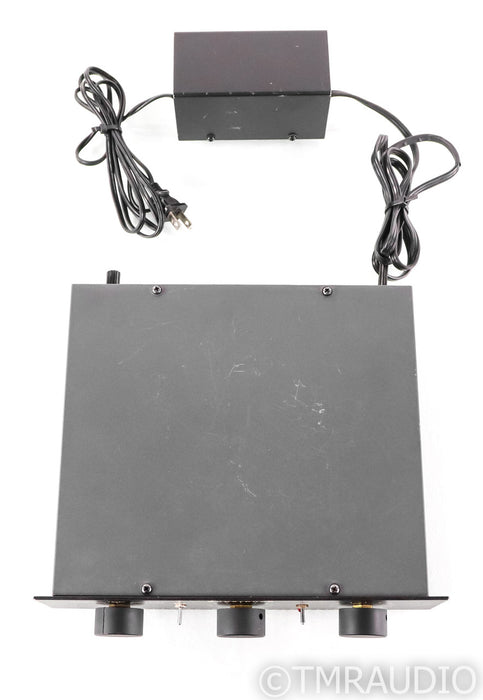 SuperPhon Revelation Basic Vintage Stereo Preamplifier; MM Phono; Black