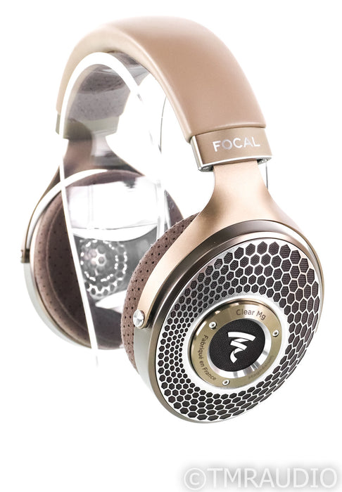 Focal Clear MG Open Back Headphones; Brown