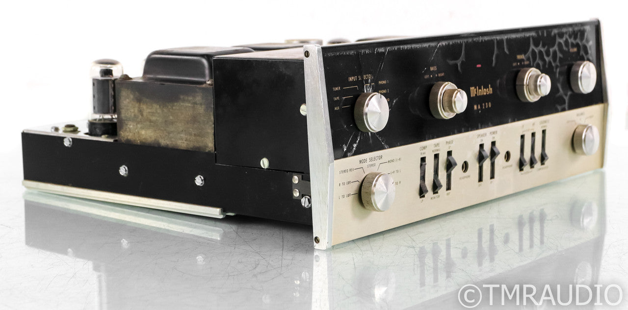 McIntosh MA230 Vintage Tube Integrated Amplifier; AS-IS (Bad Output Caps)
