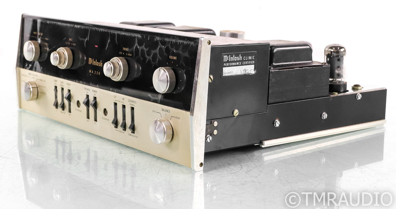 McIntosh MA230 Vintage Tube Integrated Amplifier; AS-IS (Bad Output Caps)