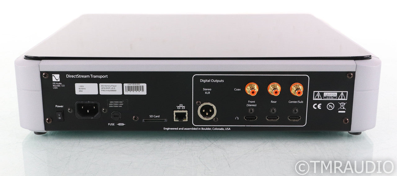 PS Audio DirectStream Memory Player CD / SACD Transport; Remote; DMP; (used)