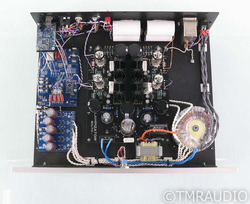 LampiztOr Amber 3 Tube DAC; White; USB; DSD