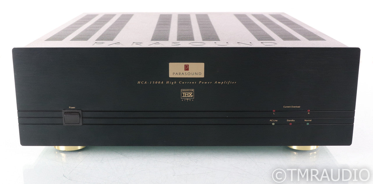 Prasound HCA-1500A Stereo Power Amplifier; HCA1500A; Black