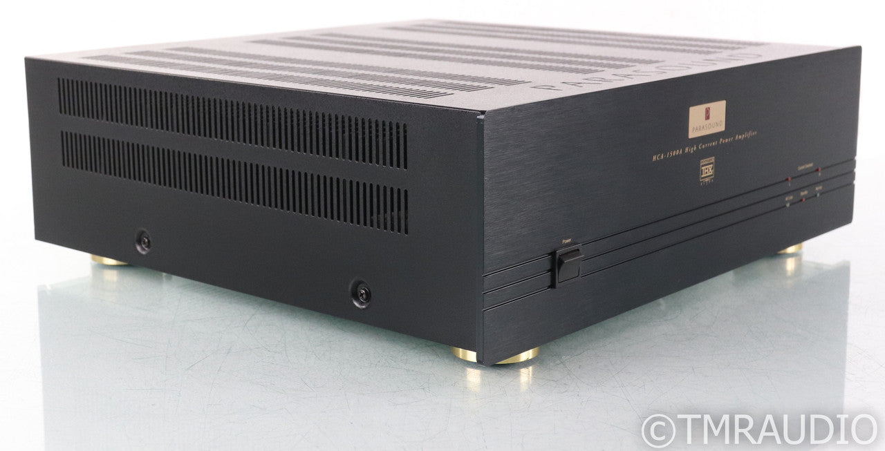 Prasound HCA-1500A Stereo Power Amplifier; HCA1500A; Black