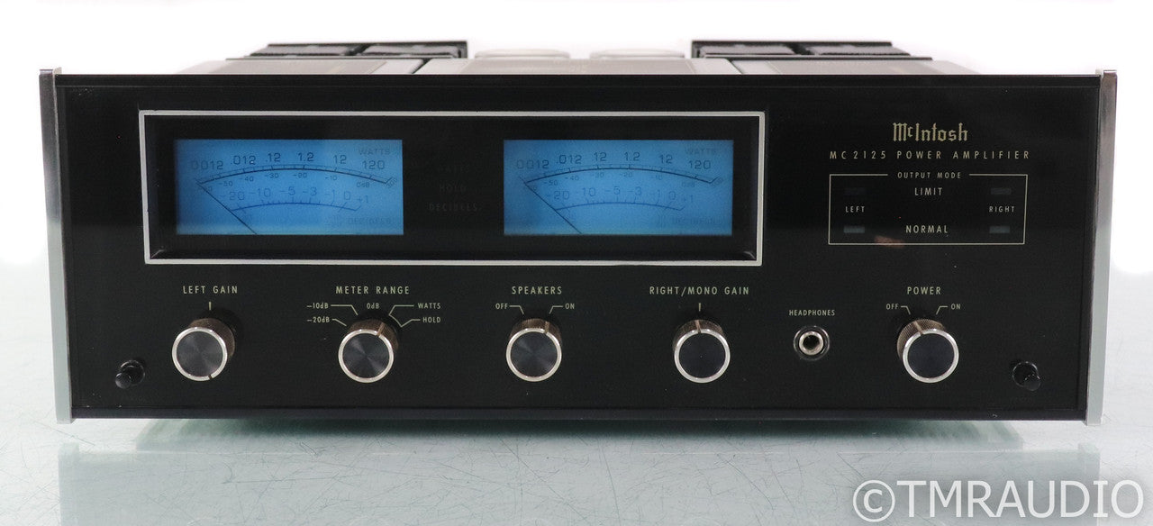 McIntosh MC2125 Vintage Stereo Power Amplifier; MC-2125