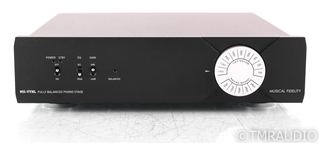 Musical Fidelity MX-VYNL MM / MC Phono Preamplifier; Black