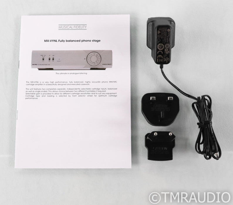 Musical Fidelity MX-VYNL MM / MC Phono Preamplifier; Black