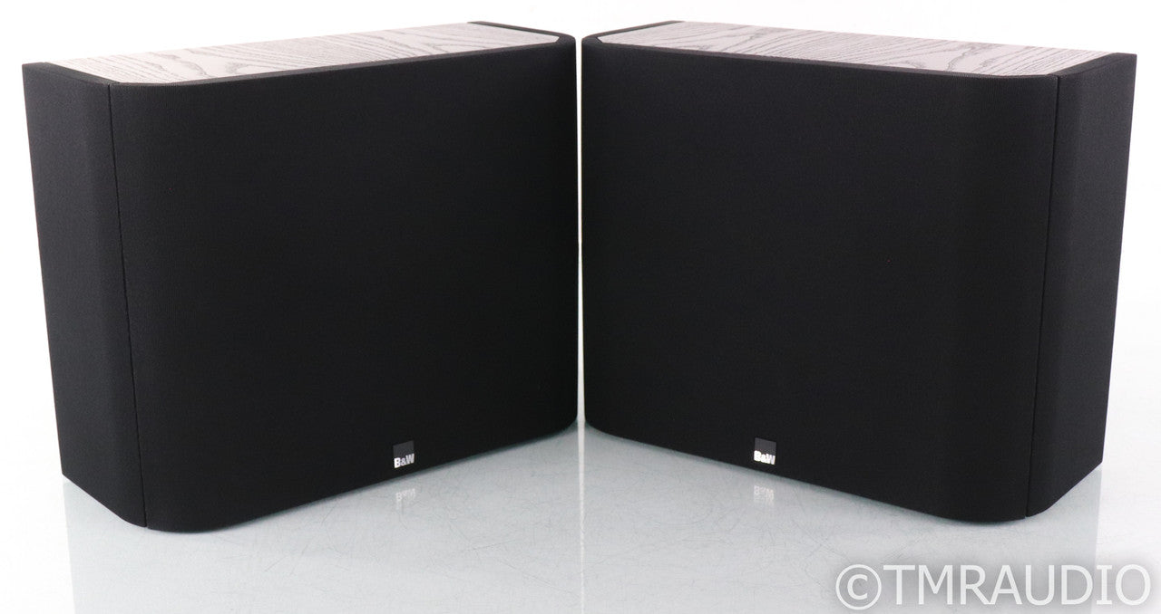 B&W DS7 On-Wall / Surround Speakers; DS-7; Black Ash Pair