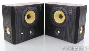B&W DS7 On-Wall / Surround Speakers; DS-7; Black Ash Pair