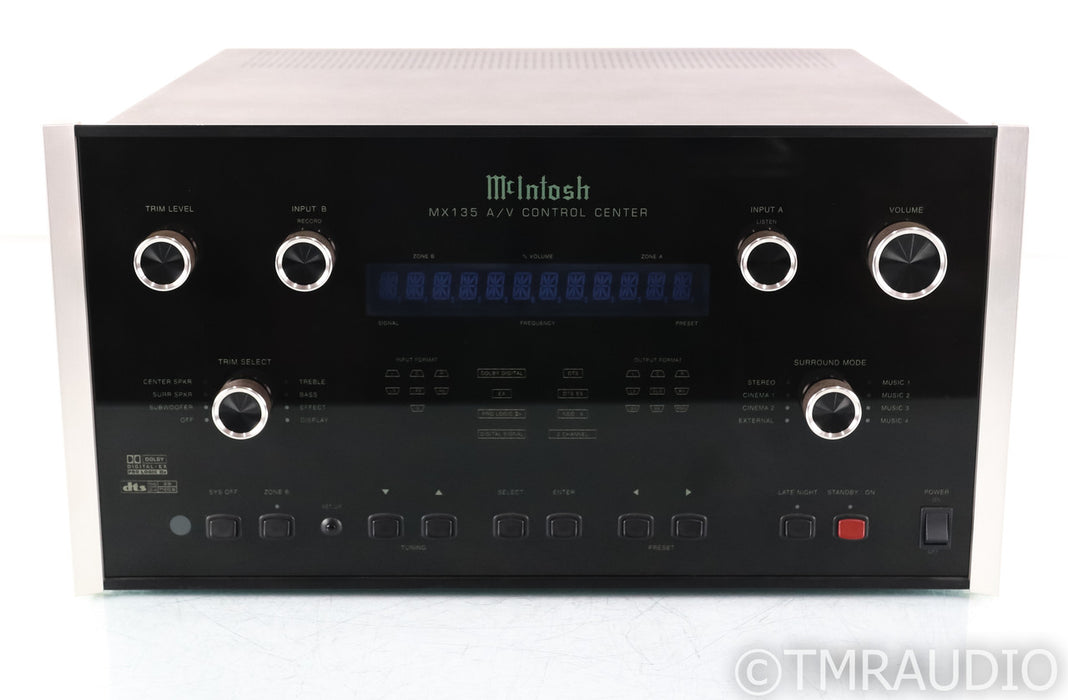 McIntosh MX135 Home Theater Processor; Black; A/V Control Center