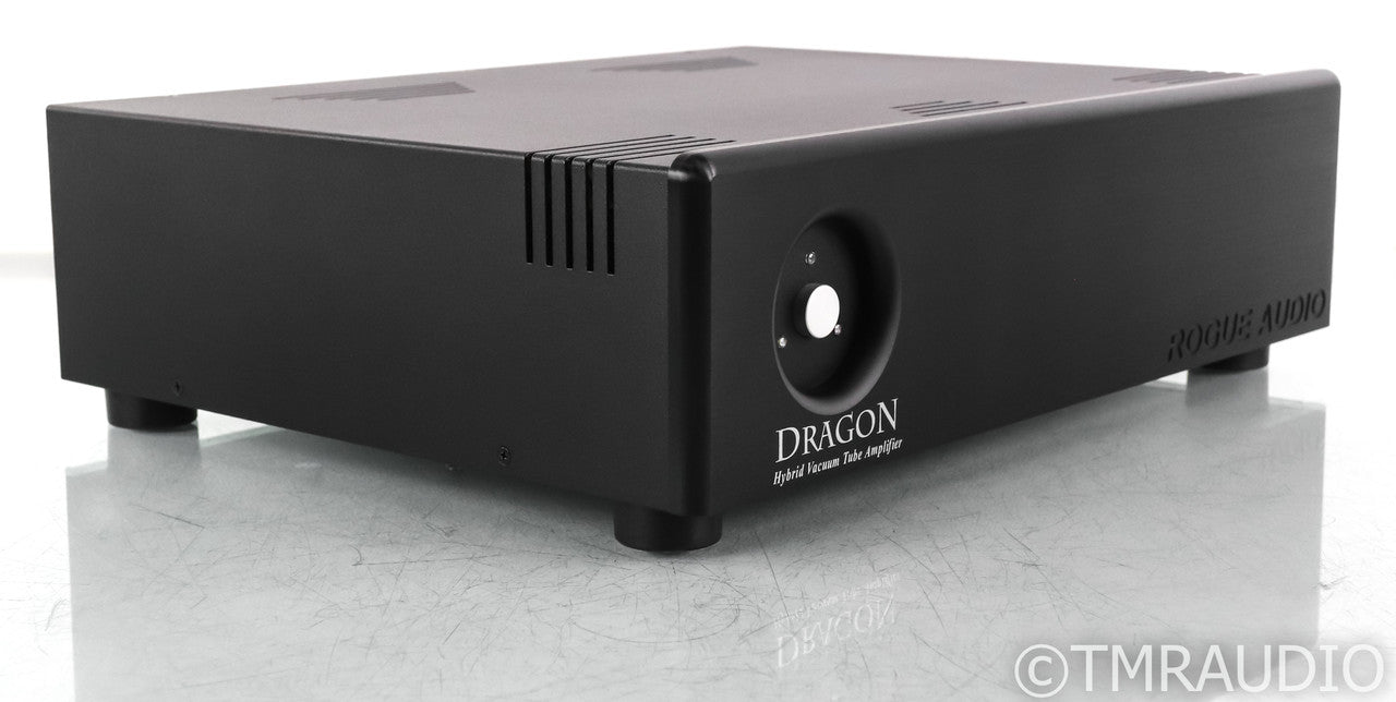 Rogue Audio Dragon Hybrid Tube Stereo Power Amplifier; Black