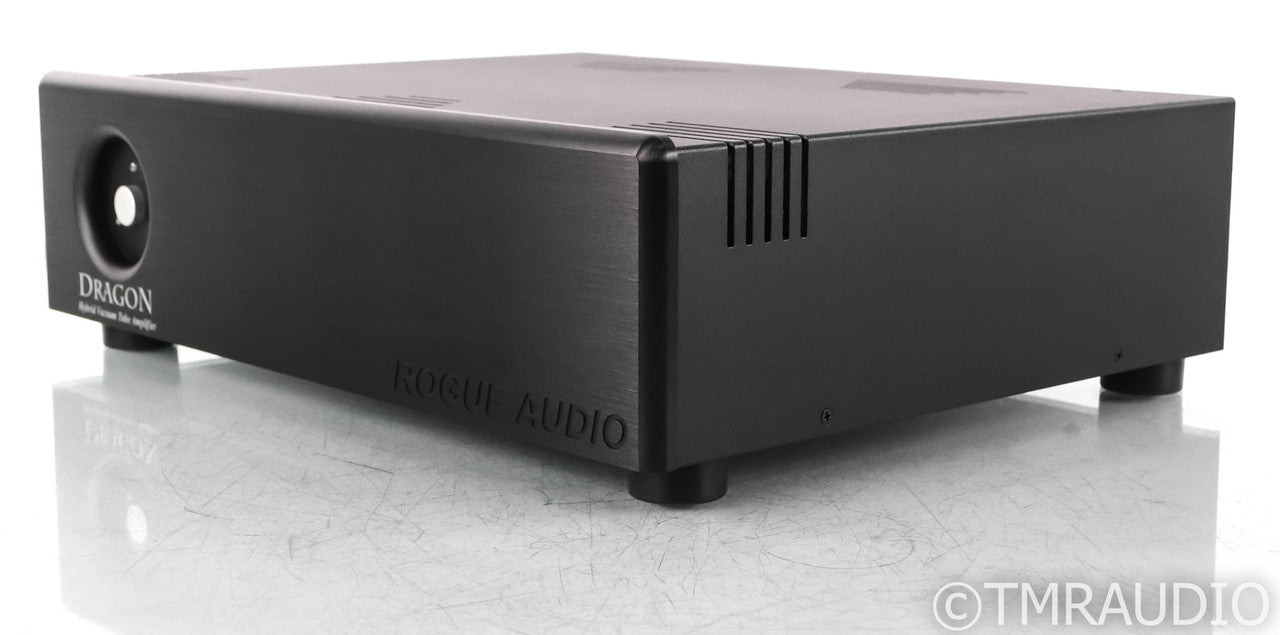 Rogue Audio DragoN Tube Hybrid Stereo Power Amplifier; Black