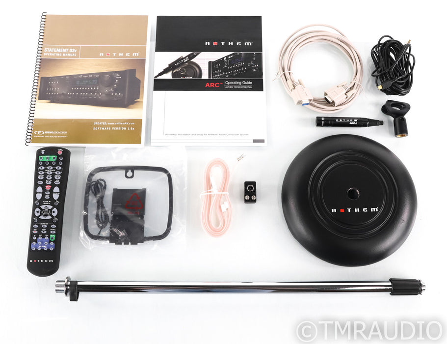 Anthem Statement D2v.2 7.1 Channel Home Theater Processor; Remote; ARC-1; V2