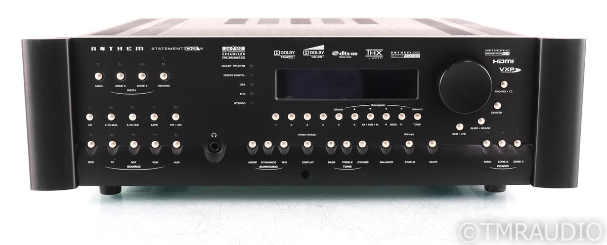 Anthem Statement D2v.2 7.1 Channel Home Theater Processor; Remote