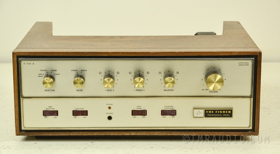 Fisher X-100-A Vintage Integrated Tube Amplifier
