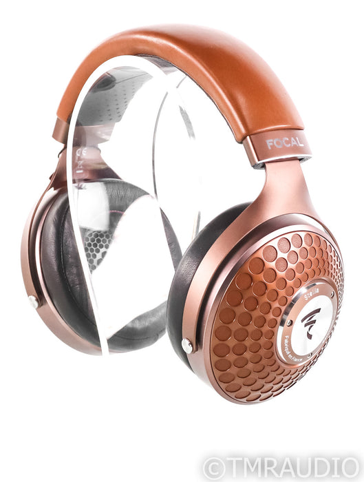 Focal Stellia Closed-Back Headphones; Chocolate