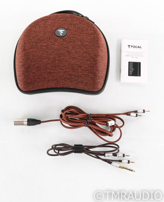 Focal Stellia Closed-Back Headphones; Chocolate