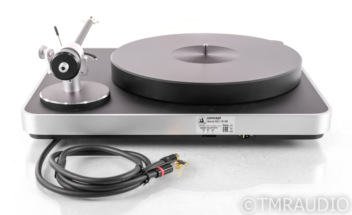 Clearaudio Concept Belt Drive Turntable; Satisfy Kardan (Open Box; No Cartridge)