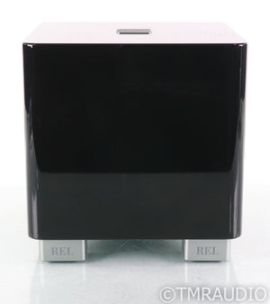 REL T/5x 8" Powered Subwoofer; T5x; Piano Black (Low Hours)