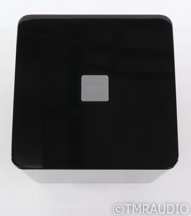REL T/5x 8" Powered Subwoofer; T5x; Piano Black (Low Hours)