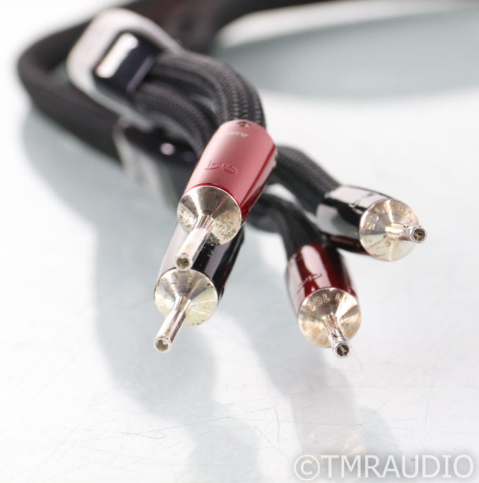 Audioquest William Tell Combo Bi-wire Speaker Cables; 8ft Pair; Black