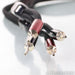 Audioquest William Tell Combo Bi-wire Speaker Cables; 8ft Pair; Black
