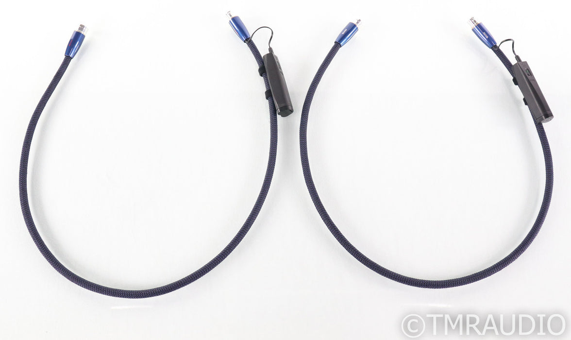 Audioquest Water XLR Cables; 1m Pair Balanced Interconnects