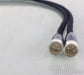Audioquest Water XLR Cables; 1m Pair Balanced Interconnects