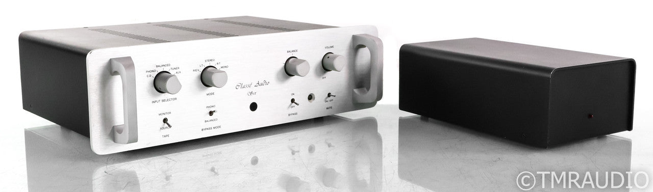 Classe Six Mk.II Stereo Preamplifier; Model Six MKII; Silver; Remote