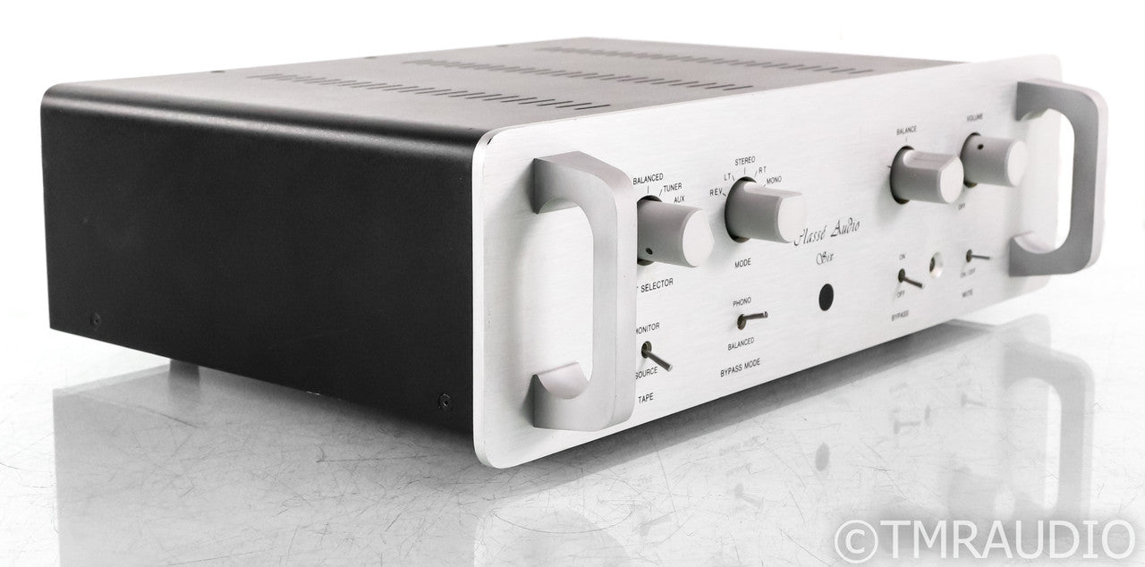 Classe Six Mk.II Stereo Preamplifier; Model Six MKII; Silver; Remote