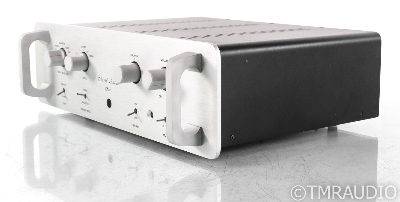 Classe Six Mk.II Stereo Preamplifier; Model Six MKII; Silver; Remote