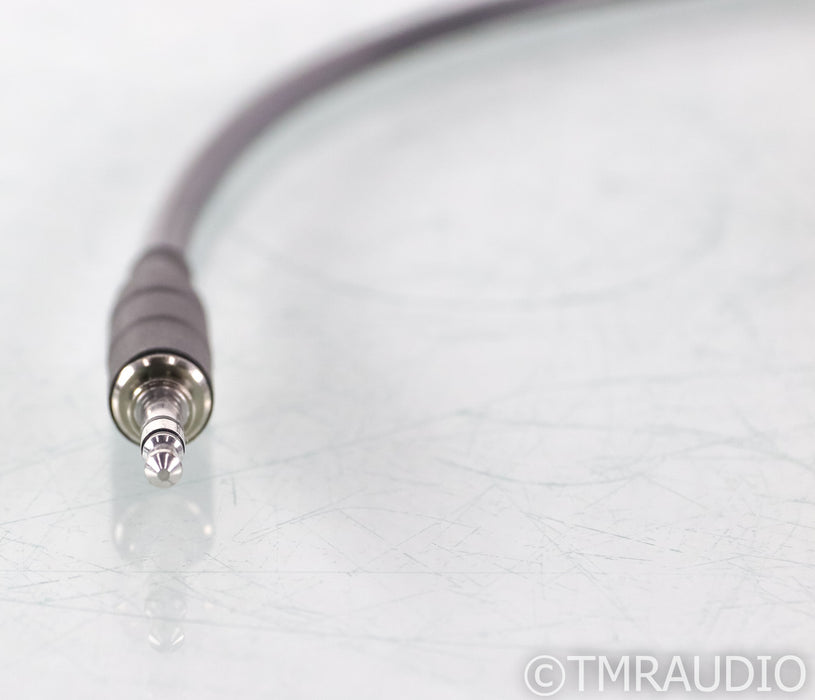Moon Audio Silver Dragon 3.5mm Headphone Cable; 5ft; 2-Pin LEMO (Focal Utopia)