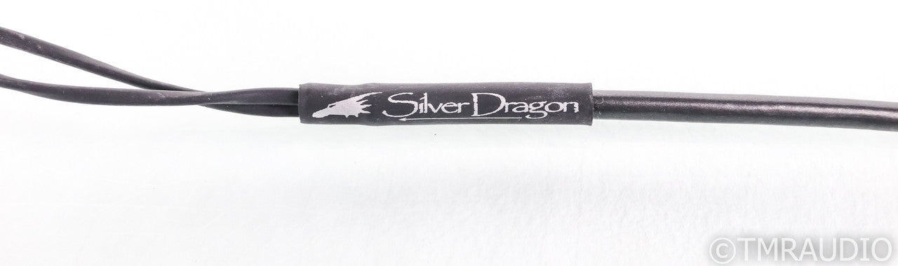 Moon Audio Silver Dragon 3.5mm Headphone Cable; 5ft; 2-Pin LEMO (Focal Utopia)