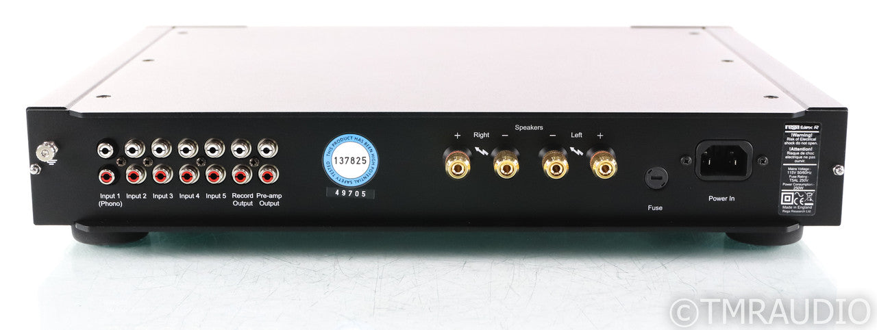 Rega Elex-R Stereo Integrated Amplifier; Black; Remote