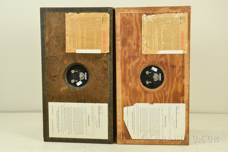 AR AR-4x Vintage Bookshelf Speakers