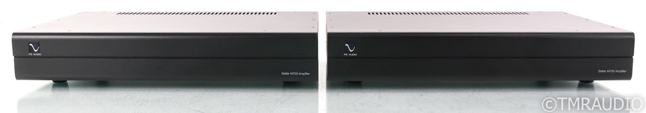 PS Audio Stellar M700 Mono Power Amplifier; Black Pair; M-700