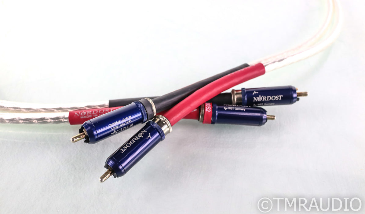Nordost Valhalla RCA Cables; Pair 2.5m Interconnect